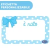 Fiocco Nascita|Chicco Annuncio Nascita - Fiocco Azzurro