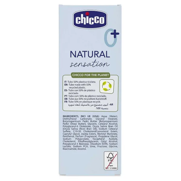 Creme E Oli|Chicco Baby Crema Viso Natural Sensation