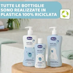 Shampoo E Bagnoschiuma|Chicco Baby Detergente Corpo E Capelli Natural Sensation
