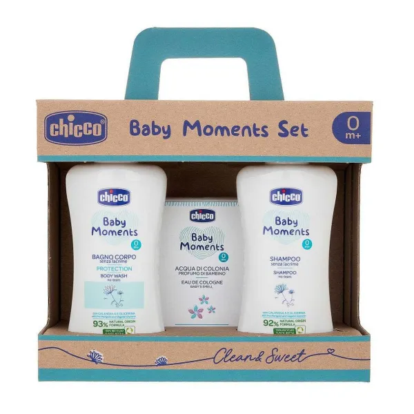 Set Cosmetica|Chicco Baby Moments Set - Clean & Sweet