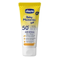 Protezione Estate|Chicco Baby Moments Sun - Crema Solare Mineral 75Ml