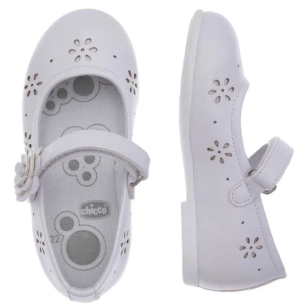 Ballerine|Chicco Ballerina Bambina Cedy Bianco-300