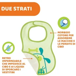 Bavaglini|Chicco Bavaglini Pappa 6M+ 3Pz Pink