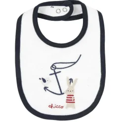 Bavagli|Chicco Bavaglino Con Ricamo