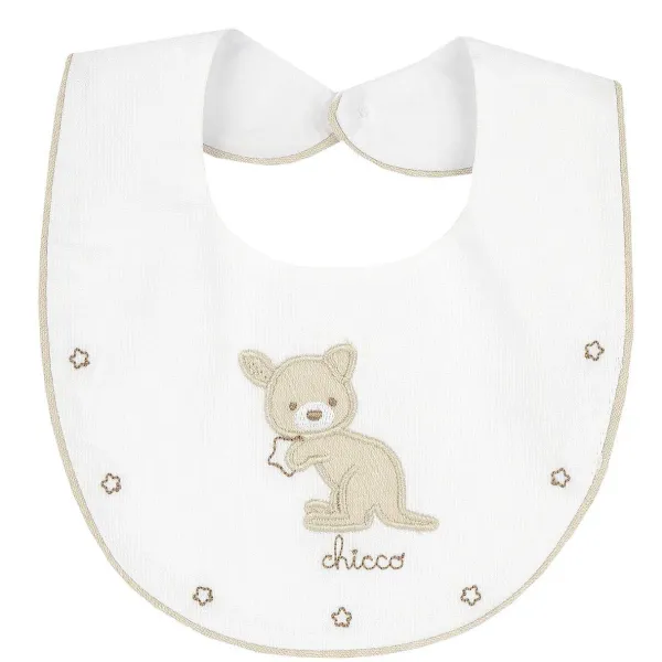 Bavagli|Chicco Bavaglino Con Ricamo