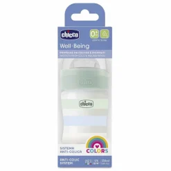 Biberon|Chicco Biberon Benessere 150Ml Flusso Lento In Plastica Bianco