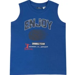 Canottiere|Chicco Canotta Con Grafica Blu Medio