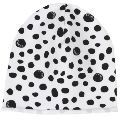Cappelli, Guanti E Sciarpe|Chicco Cappellino Di Felpa Con Fantasia All Over Bianco E Nero