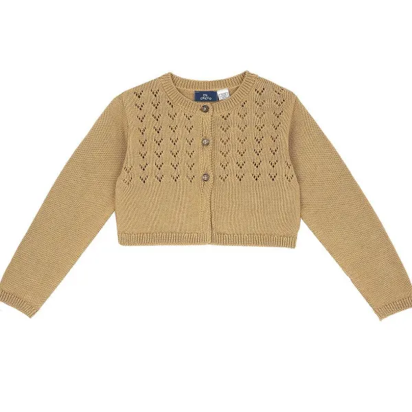 Cardigan|Chicco Cardigan In Filato Di Cotone