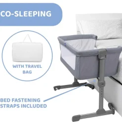 Culle E Lettini|Chicco Next2Me Essential Culla Co-Sleeping Stone Re_Lux