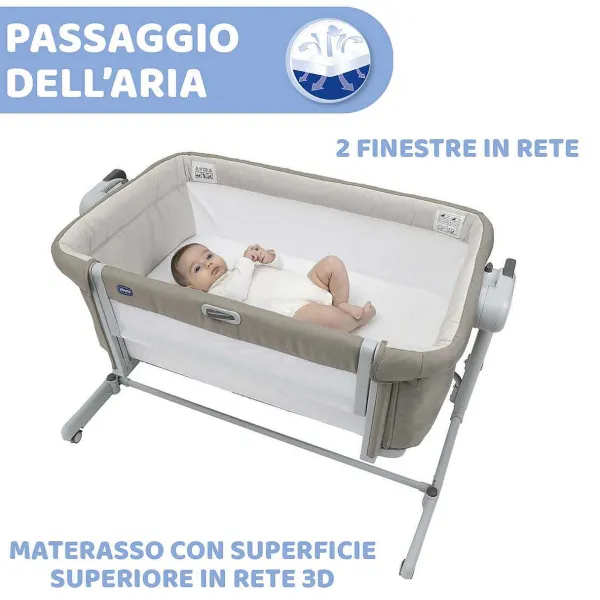 Culle E Lettini|Chicco Next2Me Magic Evo Culla Cosleeping Desert Taupe
