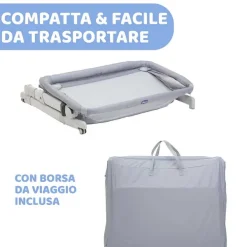 Culle E Lettini|Chicco Next2Me Pop Up Culla Cosleeping Grey Mist