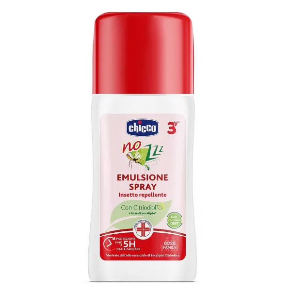 Protezione Estate|Chicco Nozzz Emulsione Spray Insetto Repellente.