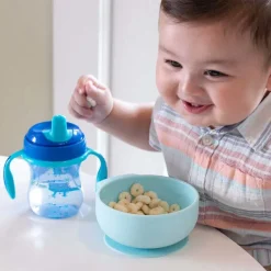 Piatti E Posate|Chicco Ciotola In Silicone Rosa