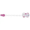 Catenelle E Portasucchietti|Chicco Clip Con Catenella Pink