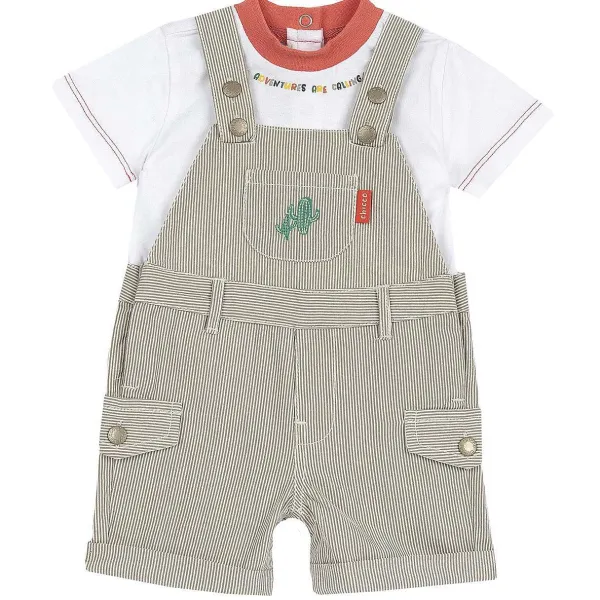 Completi|Chicco Completo Maglietta Con Salopette