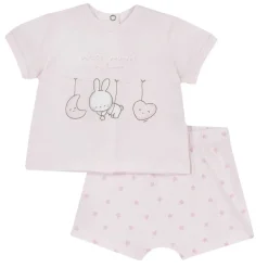 Completi|Chicco Completo Maglietta E Pantaloni Corti Rosa Chiaro