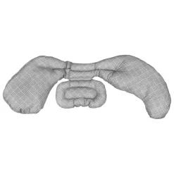 Cuscini Gravidanza Boppy®|Chicco Cuscino Gravidanza Total Body 3 Pezzi Grigio