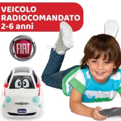 Macchinine, Radiocomandi E Playset|Chicco Fiat 500 Sport Radiocomandata