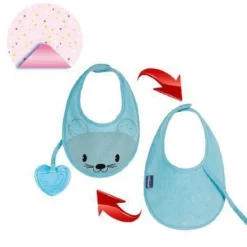 Massaggiagengive|Chicco Fresh Bib Bavaglino Con Massaggiagengive Azzurro