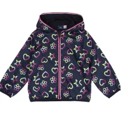 Giacche|Chicco Giubbino Antivento Blu Stampato