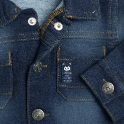 Giacche|Chicco Giubbino Felpa Effetto Denim