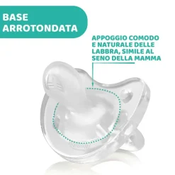 Succhietti Physioforma|Chicco Gommotto Physioforma® Soft 16-36M (1 Pcs) Light Blue Silicone