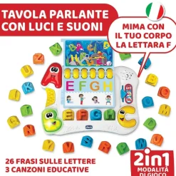 Giochi Montessoriani|Chicco Lettere In Movimento
