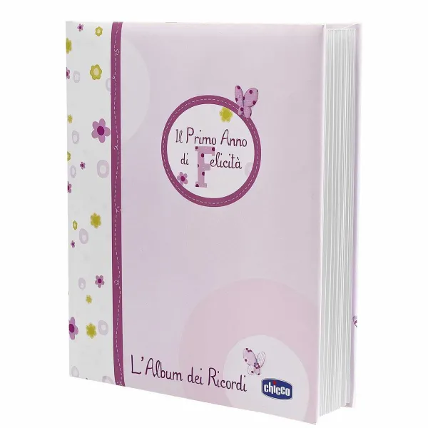 Album Nascita|Chicco Libro Ricordi Rosa