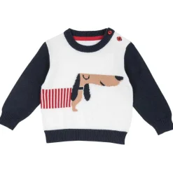 Maglioni|Chicco Maglia Girocollo Con Bassotto