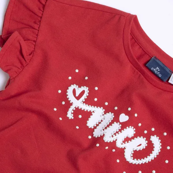 T-Shirt|Chicco Maglietta Con Rouches