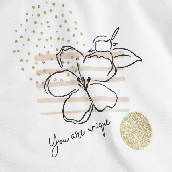 T-Shirt|Chicco Maglietta Con Rouches