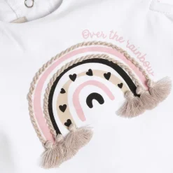 T-Shirt|Chicco Maglietta Con Stampa Arcobaleno E Applicazioni