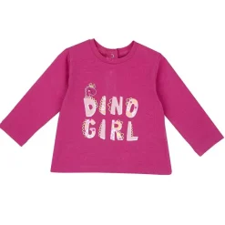 T-Shirt|Chicco Maglietta Fuxia Manica Lunga Rosa Scuro