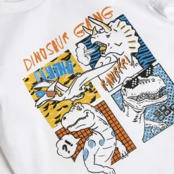 T-Shirt|Chicco Maglietta Manica Corta Con Dinosauro