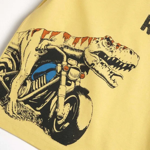 T-Shirt|Chicco Maglietta Manica Corta Con Dinosauro