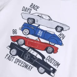 T-Shirt|Chicco Maglietta Manica Corta Grafica Macchine