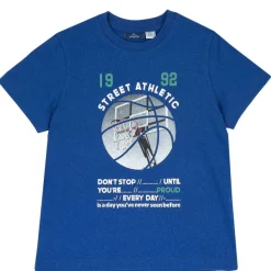 T-Shirt|Chicco Maglietta Manica Corta Stampa Fotografica Blu Medio