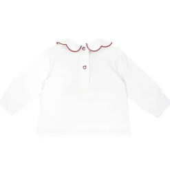 T-Shirt|Chicco Maglietta Manica Lunga Con Stampa E Ricamo