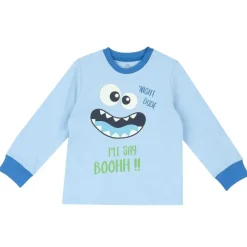 Pigiami|Chicco Maglietta Pigiama Con Mostro Azzurro Chiaro