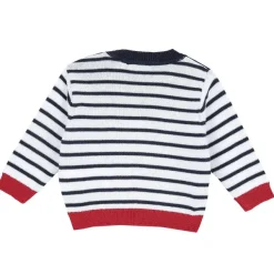 Maglioni|Chicco Maglione Con Maniche Rigate