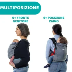 Marsupi|Chicco Myamaki Fit Cool Grey