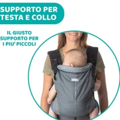 Marsupi|Chicco Myamaki Fit Cool Grey