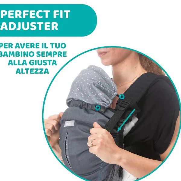 Marsupi|Chicco Myamaki Fit Cool Grey