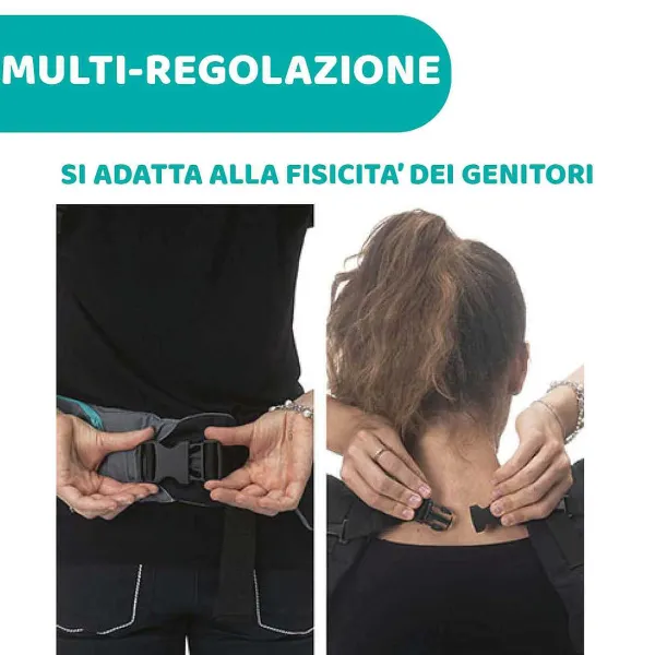 Marsupi|Chicco Myamaki Fit Cool Grey