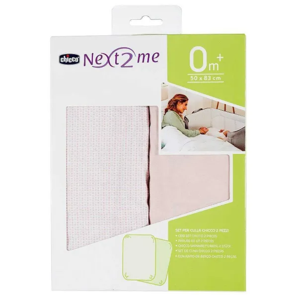 Lenzuola E Copertine|Chicco Next2Me Lenzuola - Set 2Pz Tricot