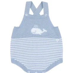 Pagliaccetti|Chicco Pagliaccetto Corto In Maglia Azzurro Medio