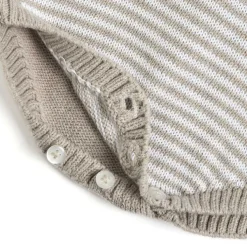 Pagliaccetti|Chicco Pagliaccetto Corto In Maglia Naturale Medio