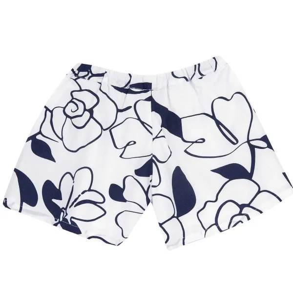 Pantaloni|Chicco Pantaloni Corti Fantasia Fiori