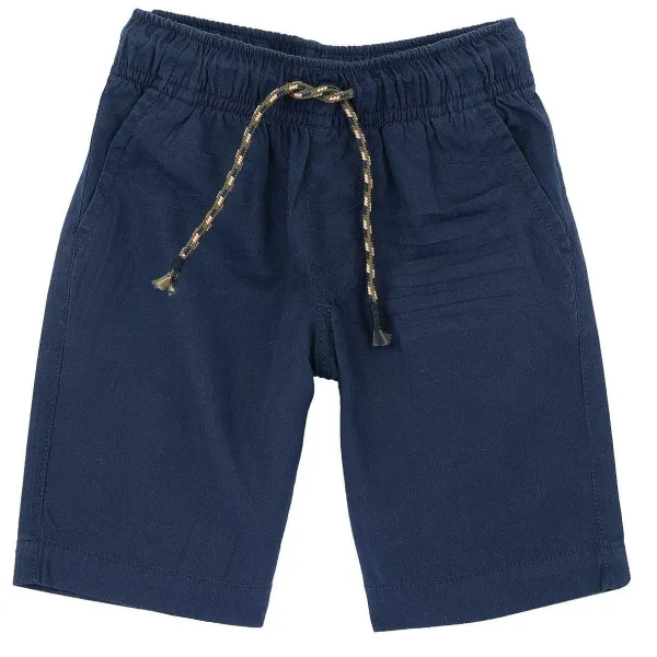Pantaloni|Chicco Pantaloni Corti Tinta Unita Blu Scuro